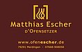 Logo Matthias Escher d'Ofensetzer